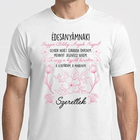 Férfi Imperial póló - Legjobb barátom anya