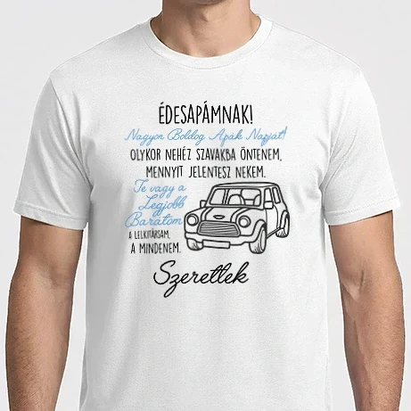 Férfi Imperial póló - Legjobb barátom apa