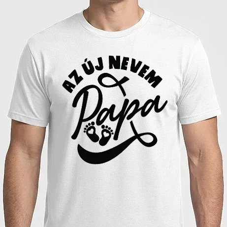 Férfi Imperial póló - Az új nevem papa