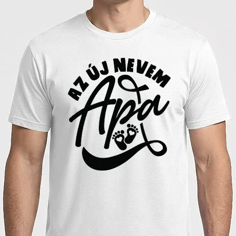 Férfi Imperial póló - Az új nevem apa