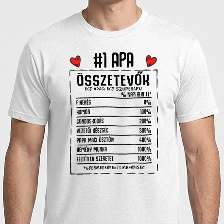 Férfi Imperial póló - Összetevők APA