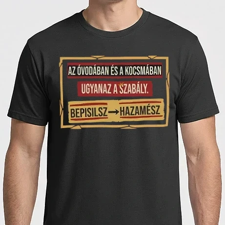 Férfi Imperial póló - Az Élet Alapszabálya