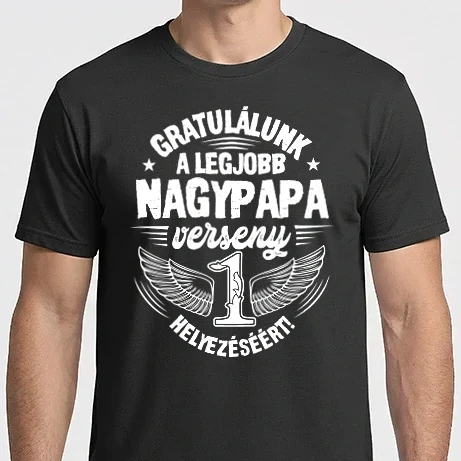 Férfi Imperial póló - Győztes lght papa