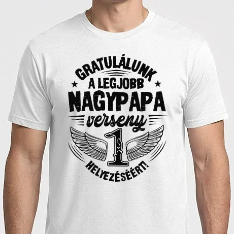 Férfi Imperial póló - Győztes papa