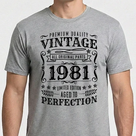 Férfi Imperial póló - 1981 Születésnapi póló