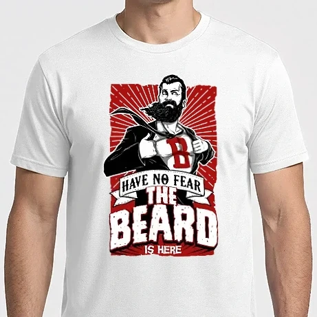 Férfi Imperial póló - The Beard is Here