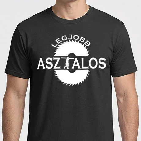 Férfi Imperial póló - asztalos fehér