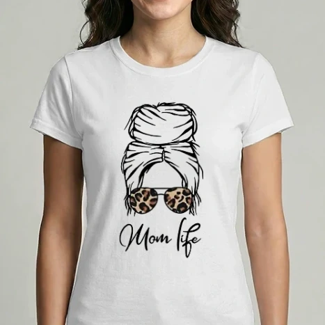 Női Imperial póló - Mom life