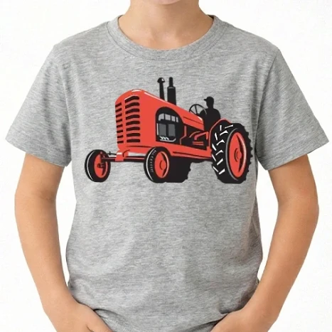 Uniszex gyerek Póló - Traktor