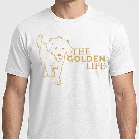Férfi Imperial póló - The golden life