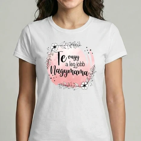 Női Imperial póló - Te vagy a legjobb Nagymama 