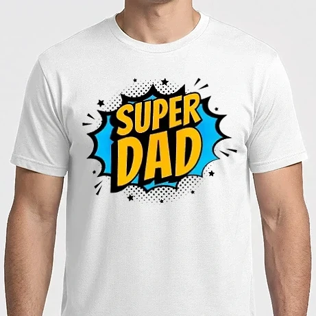 Férfi Imperial póló - Super Dad Comic