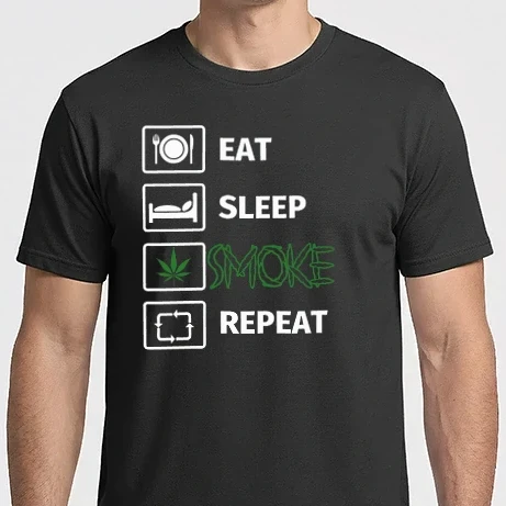 Férfi Imperial póló - smoke weed 2
