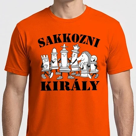 Férfi Imperial póló - Sakkozni király