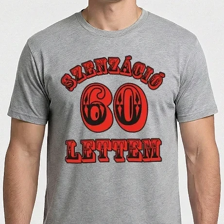 Férfi Imperial póló - Szülinap 60
