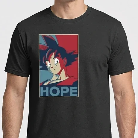 Férfi Imperial póló - Son goku dragonball