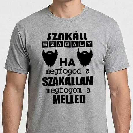 Férfi Imperial póló - szakáll szabály