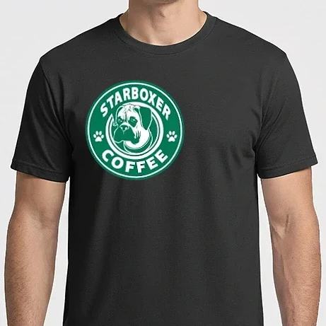 Férfi Imperial póló - Boxer coffe