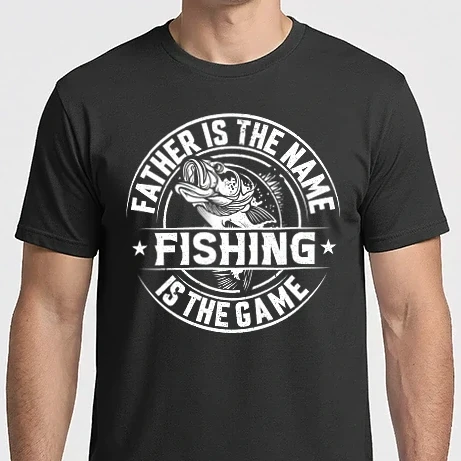 Férfi Imperial póló - Father is the name fishing is the game