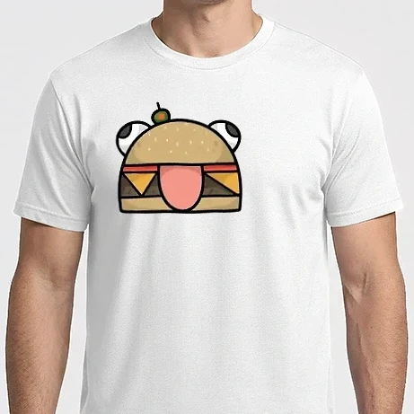 Férfi Imperial póló - Durr Burger - Fortnite