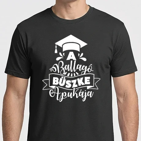 Férfi Imperial póló - Ballagó Család fehér APA