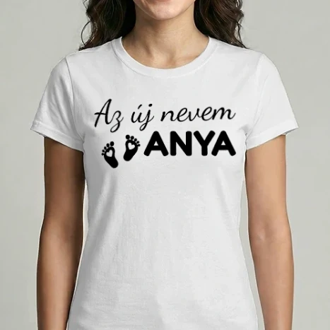 Női Imperial póló - Az új nevem ANYA