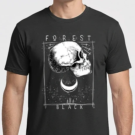 Férfi Imperial póló - Forest Black