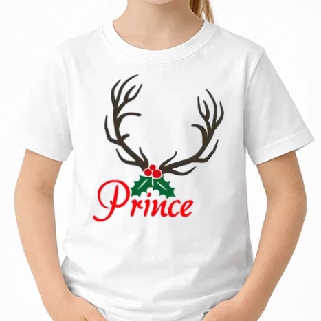 Uniszex gyerek Póló - Xmas prince 2