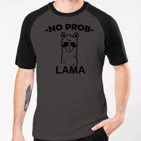 Férfi Baseballpóló - No ProbLama