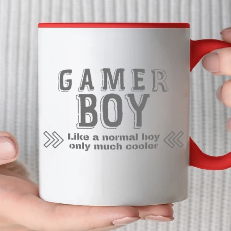 Színes bögre - Gamer Boy