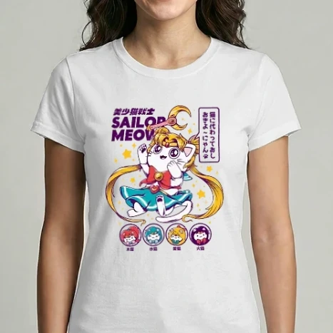 Női Imperial póló - Sailor Moon Kitty