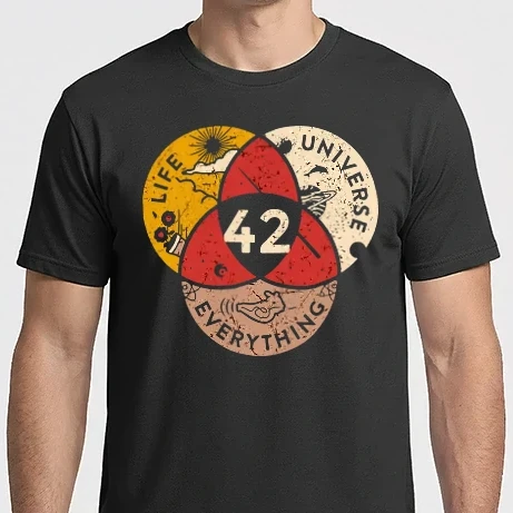 Férfi Imperial póló - Az élet értelme 42