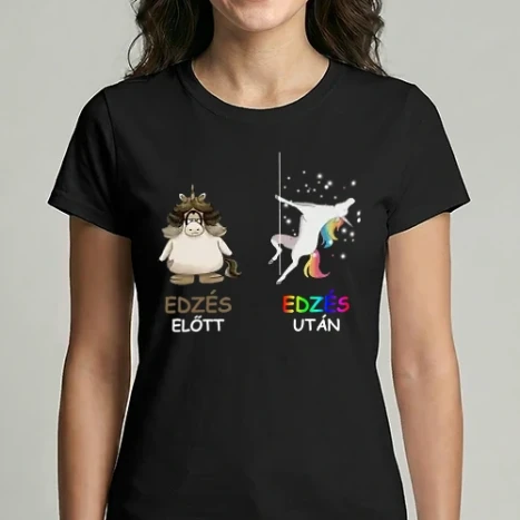 Női Imperial póló - Edzés előtt és után