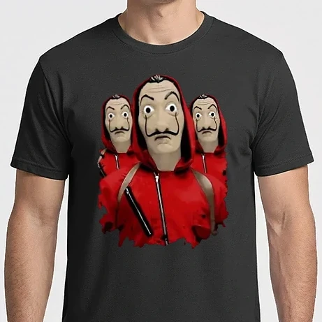 Férfi Imperial póló - La Casa De Papel ciao bella (Nagy pénzrablás)