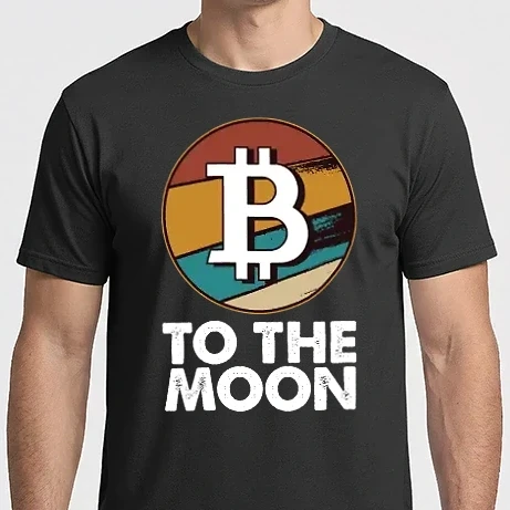 Férfi Imperial póló - Bitcoin to the moon