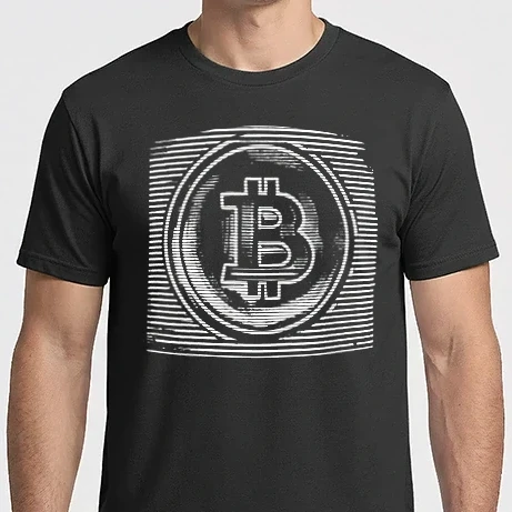 Férfi Imperial póló - Bitcoin logo