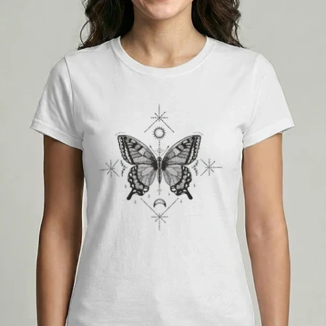 Női Imperial póló - Pillangó