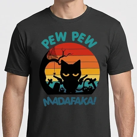 Férfi Imperial póló - Pew Pew Madafakas