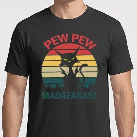 Férfi Imperial póló - Pew Pew Madafakas