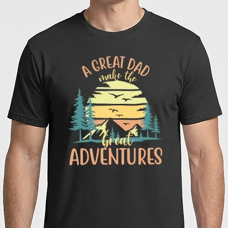 Férfi Imperial póló - A great dad make the great adventures