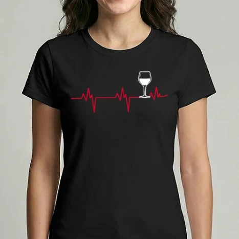 Női Imperial póló - Bor szívritmus