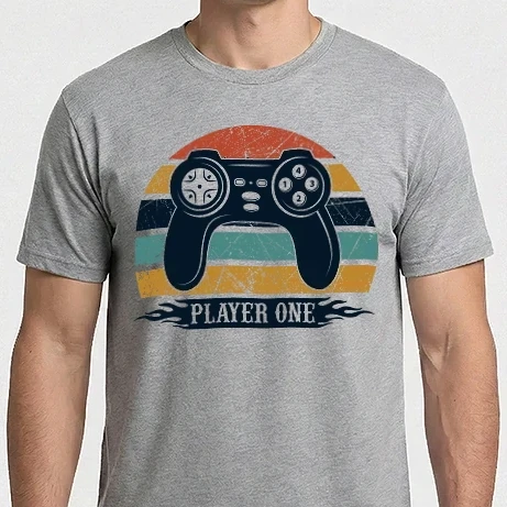 Férfi Imperial póló - Gamer minta