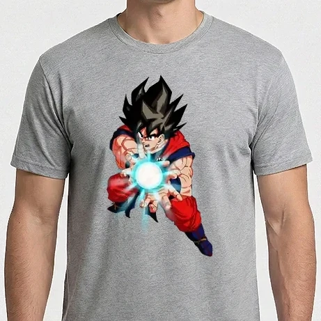 Férfi Imperial póló - Goku Kamehameha