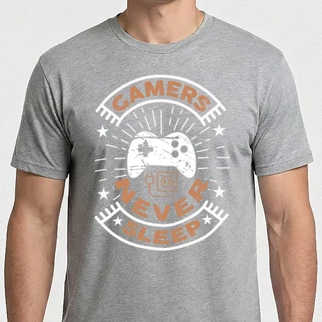 Férfi Imperial póló - Gamer minta