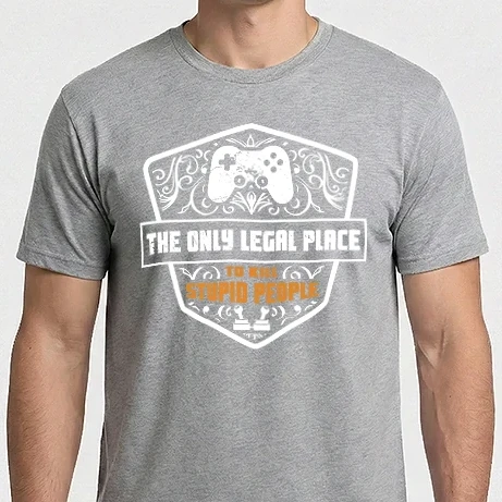 Férfi Imperial póló - Gamer minta