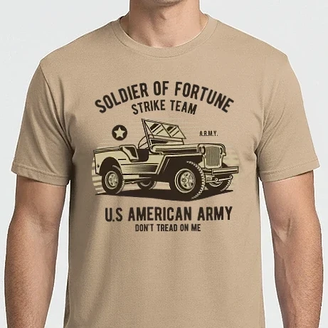 Férfi Imperial póló - OLD Military jeep
