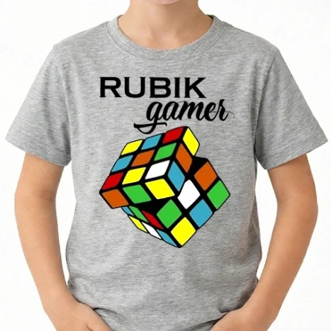Uniszex gyerek Póló - Rubik
