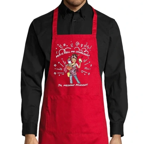 Kötény - Mit is kell ma csinálnom? Mindent! -világos