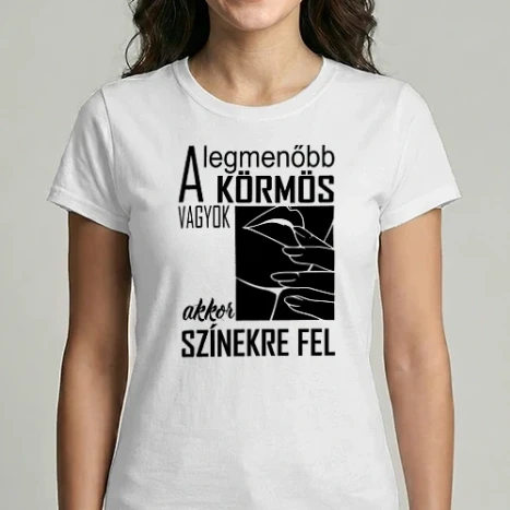 Női Imperial póló - körmös