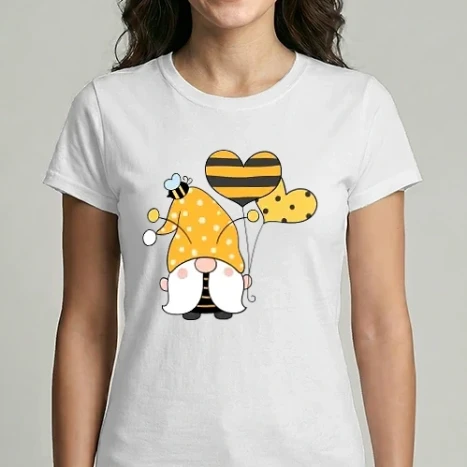 Női Imperial póló - Bumble Bee Gnome